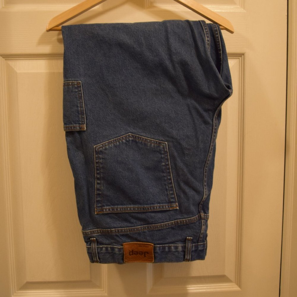JEEP brand Men's Jeans 44X28 DuPont Teflon protected fabric 100% Cotton